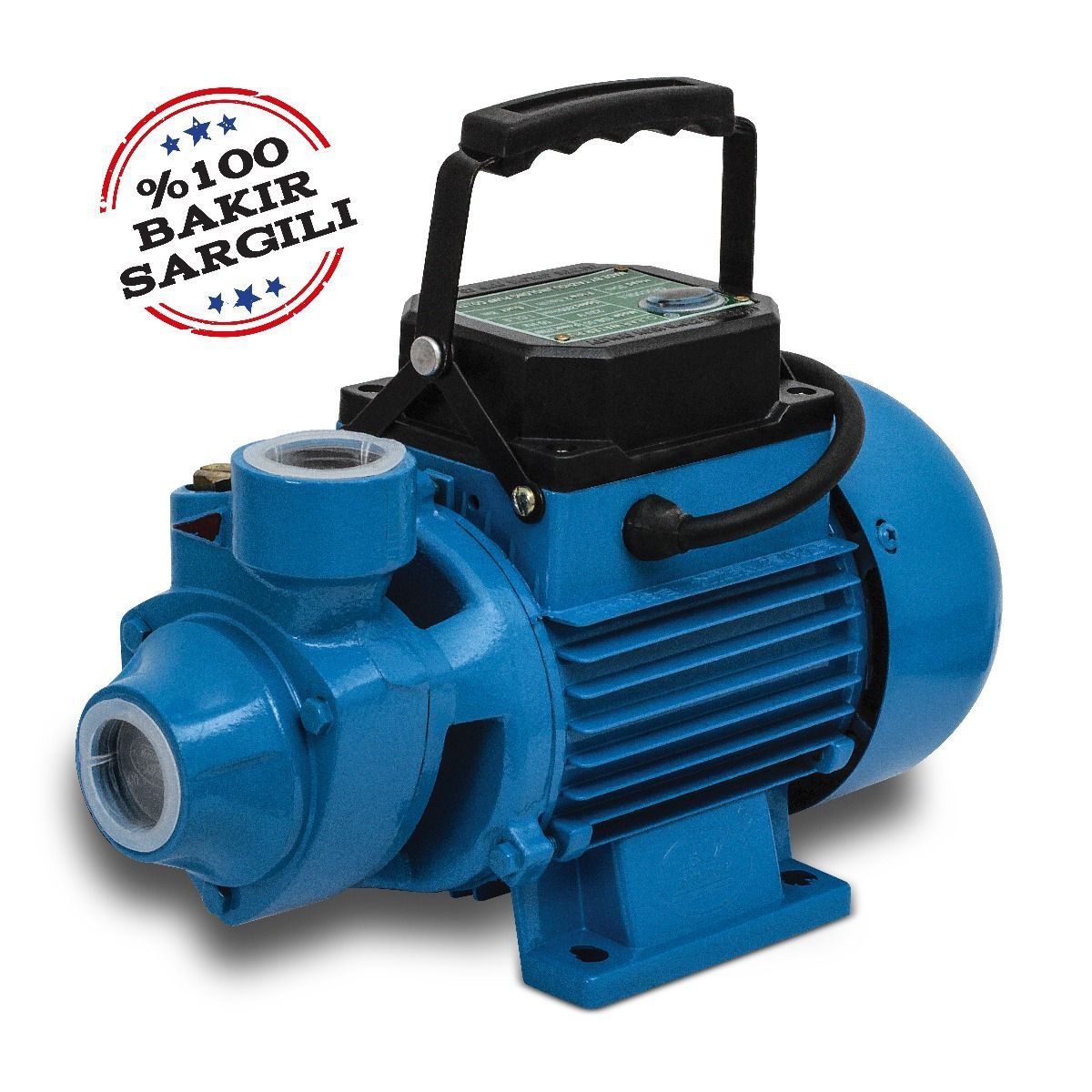 Mur-Cell 1 DB35 0,5 Hp Açık Vortex Fanlı Santrifüj Pompası