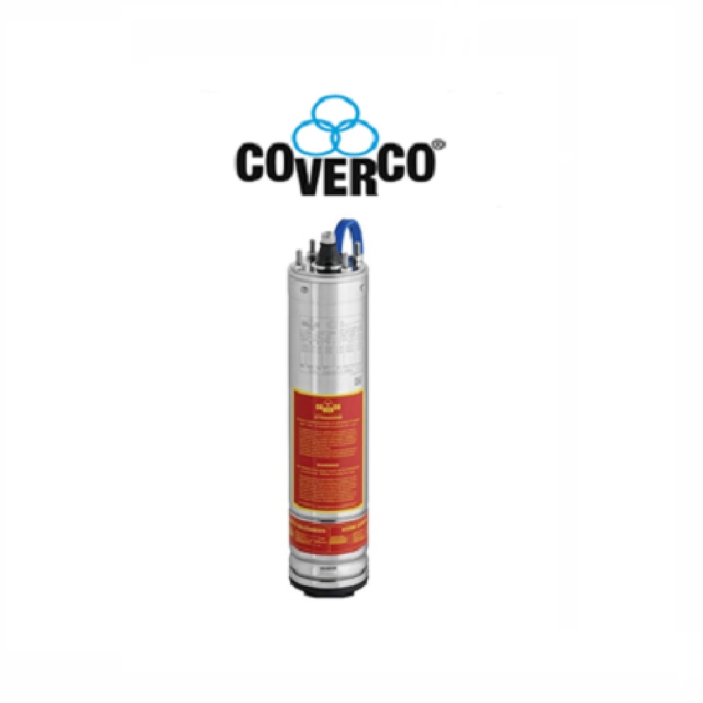 Coverco 1,5 Hp 220 V Yağ Soğutmalı 4 inç Dalgıç Pompa Motoru
