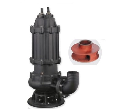 Water Sound 150WQ130-15-11 15 HP Döküm Gövdeli Parçalayıcılı Drenaj Pompası