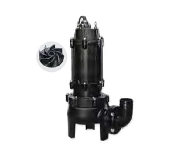 Water Sound 100U411 15 HP Döküm Gövdeli Parçalayıcılı Drenaj Pompası 