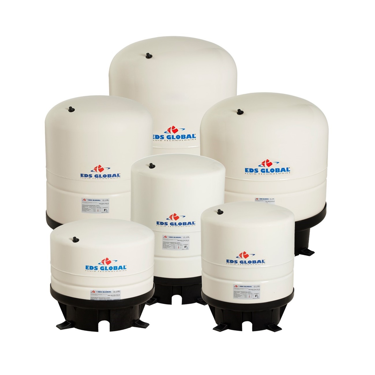 Eds Global 150 Lt Sabit Membranlı Dik Tip Ayaklı Hidrofor Genleşme Tankı