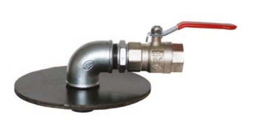 Kurtez 1 1/4’’ 200 mm x 5 mm Dalgıç Pompa Su Çıkış Flanşı