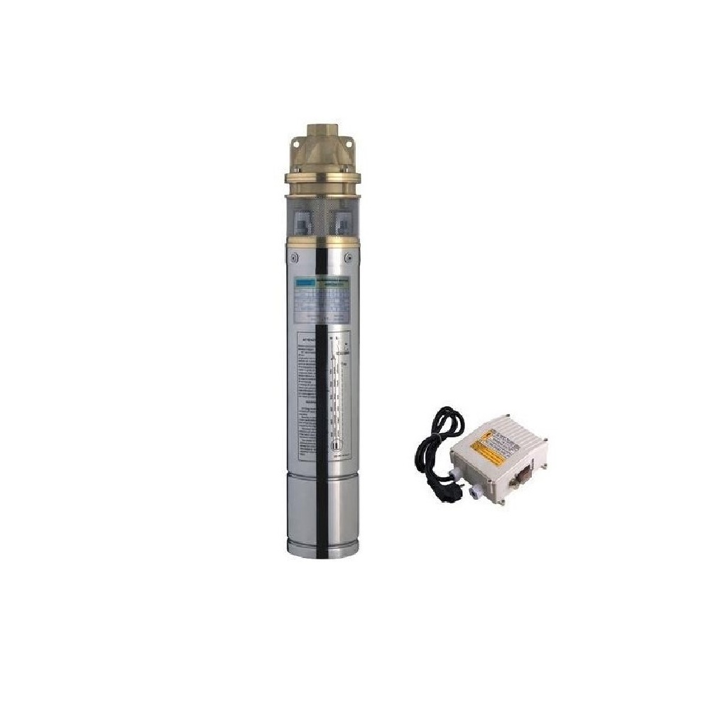 İmpo 4SKM100 4’’ Preferikal Tek Kademeli Dalgıç Pompa 15 Metre Kablo ve Panolu 1 Hp