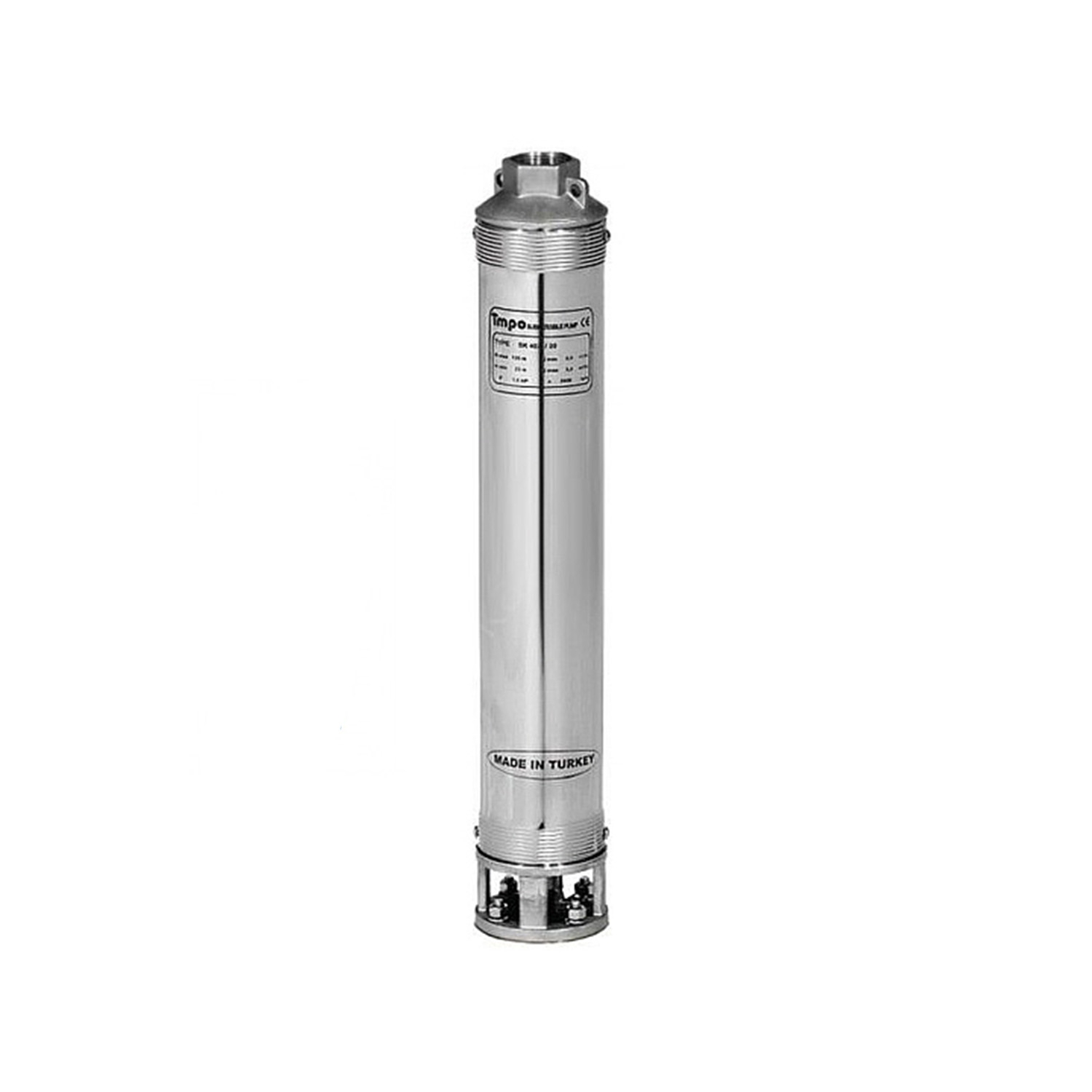 İmpo Paket Dalgıç Motor Ve Pompa (Paket 12) 1 HP  4’’ 220 V Kendinden 30 M Kablolu Ve Kumanda Panolu