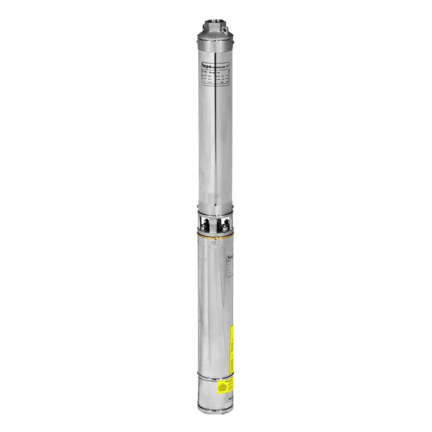 İmpo Paket Dalgıç Pompa 0,75 Hp 220 V Motor Ve Sk 402/10 Pompa (Pompa+Motor)