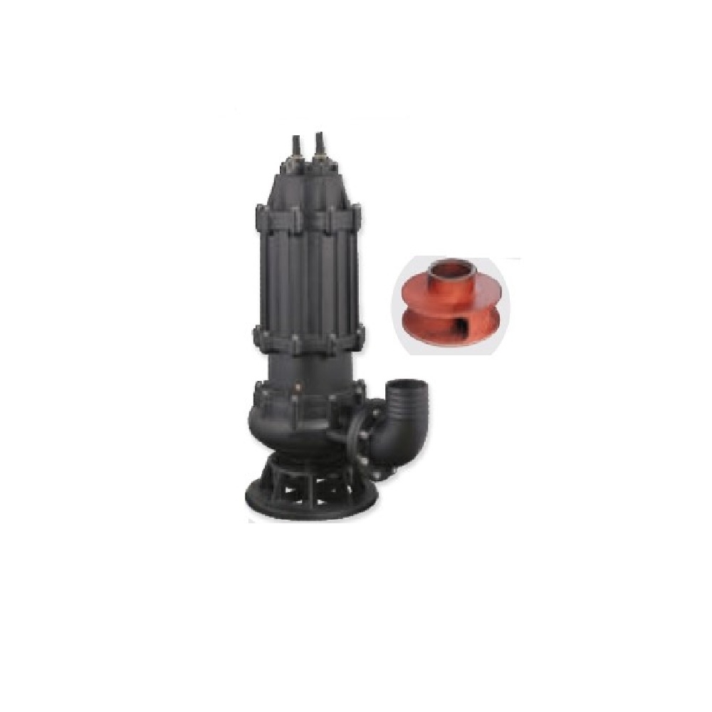 İmpo 150 WQ 130-20-15 20HP Döküm Gövdeli Parçalıyıcılı Drenaj Pompası