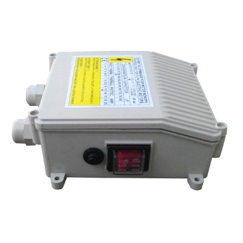 İmpo M18B 1,50 HP İthal Monofaze Dalgıç Pompa Kontrol Panosu