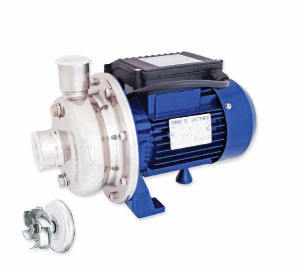 Water Sound BK50 (316) Komple Paslanmaz Çelik Açık Fanlı Santrifüj Pompa