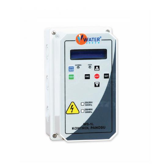 Water Sound BPL-T 380 V Tek Pompalı LCD Ekranlı Dijital Hidrofor Drenaj Kontrol Panosu