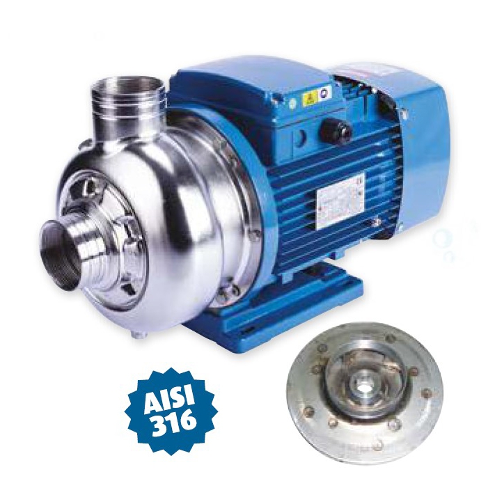 Varan DWB500/2.2T Komple Paslanmaz AISI 316 Santrifüj Pompa