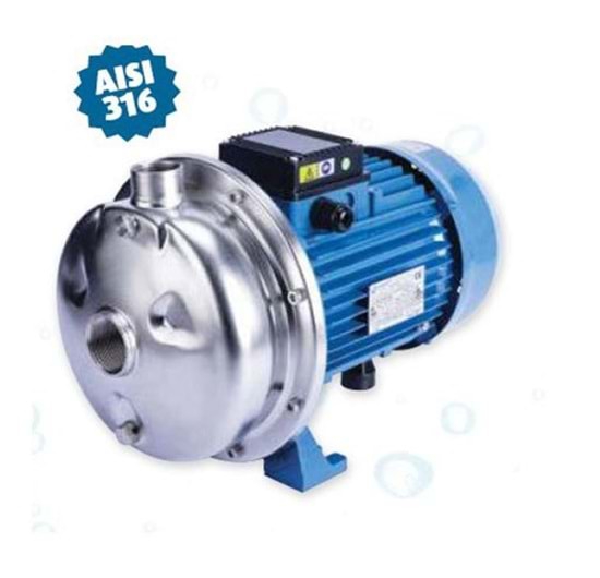 Varan BLC120/110T Açık Çarklı Komple Paslanmaz AISI 316 Santrifüj Pompa