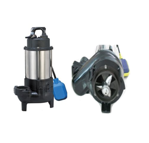 Vortex CUTTER 300 T 3 HP 380 V Parçalayıcılı Pis Su Foseptik Pompası