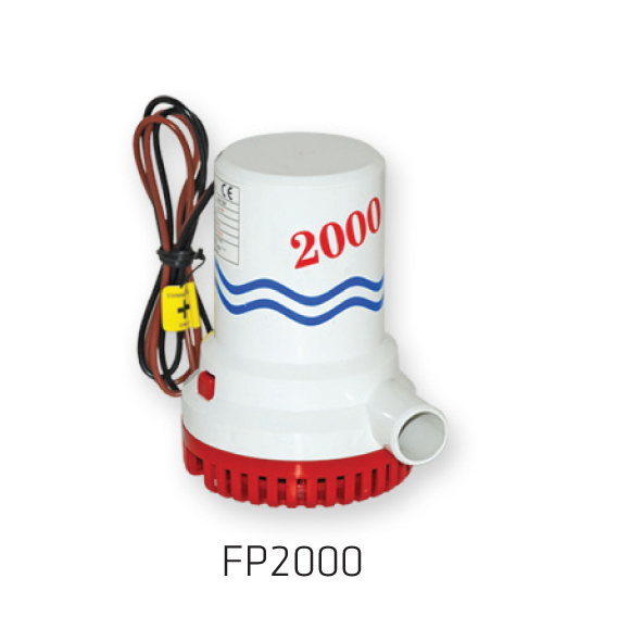 Water Sound FP2000 12 V veya 24 V Sintine Pompası 
