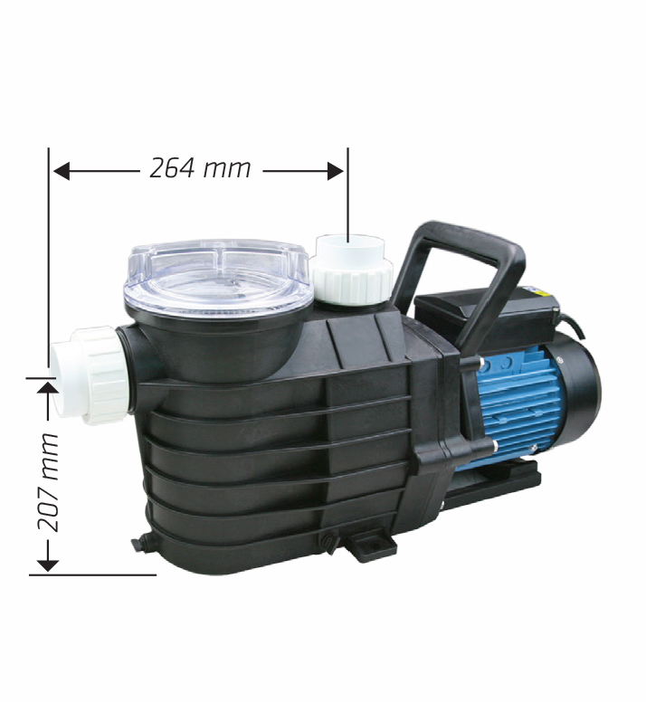 Water Sound 2 HP Büyük Ön Filtreli Havuz Pompası