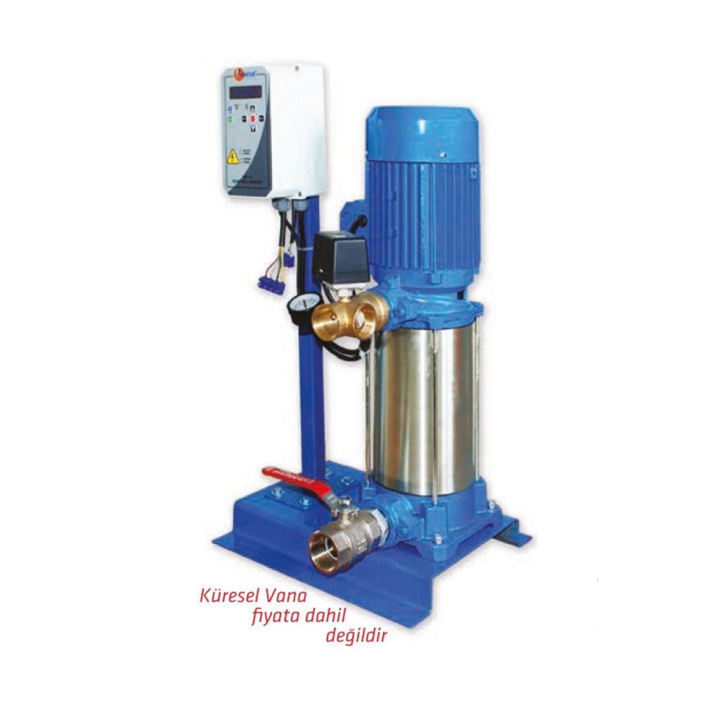 Water Sound 1VM2-9X9 2 HP Tek Pompalı Dik Milli Paket Hidrofor
